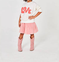 Kids On The Moon - French Terry Frill Skirt