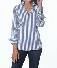 J'Envie/Eli - Back Button Blouse
