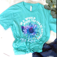 Wild Lucille - Women's Be Kind Graphic Tee Shirt
