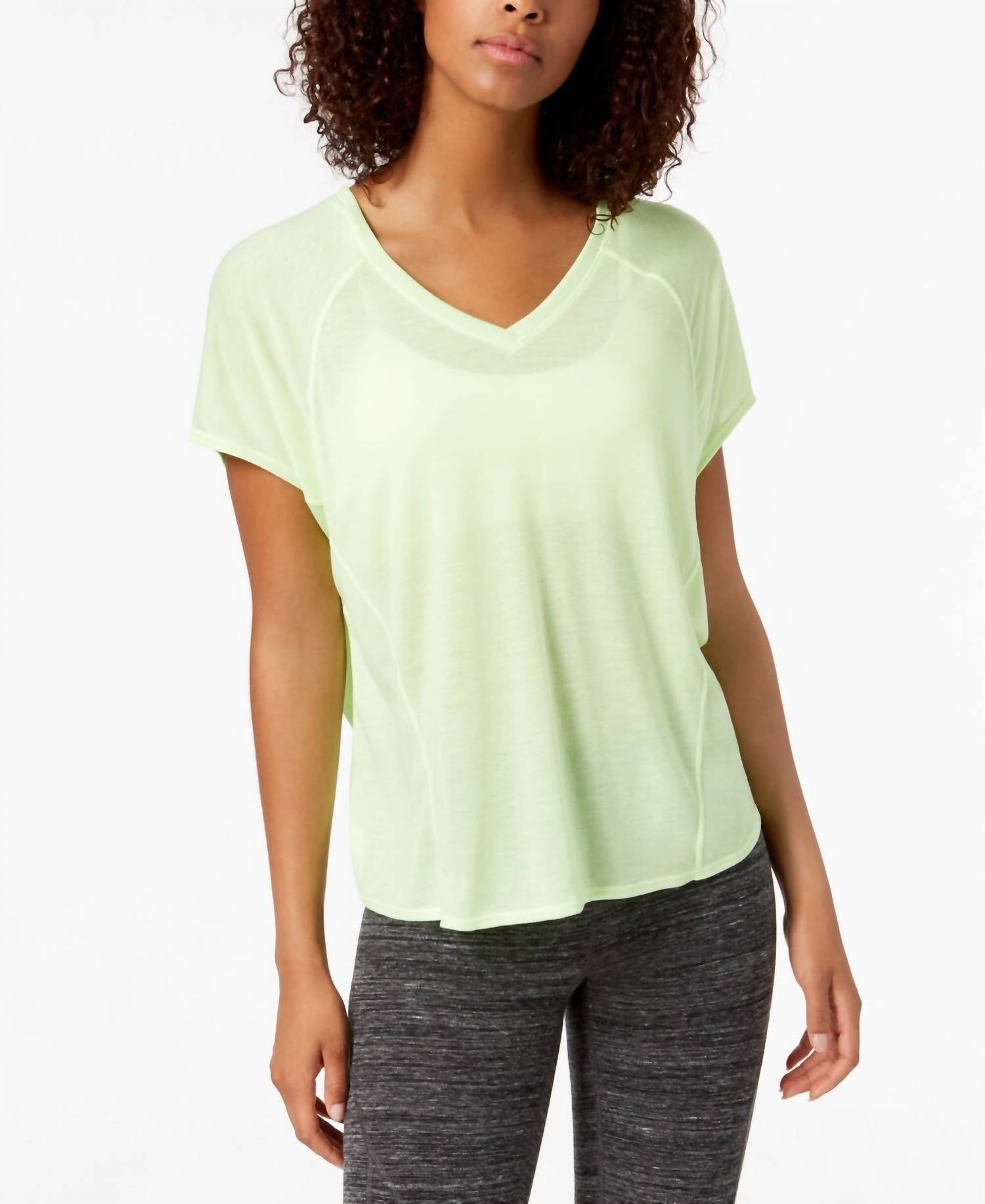 Calvin Klein - Performance Relaxed Tie Back T-Shirt