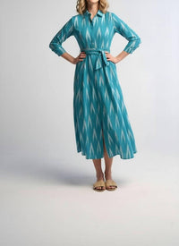 Guadalupe Design - Luciana Ikat Midi Dress