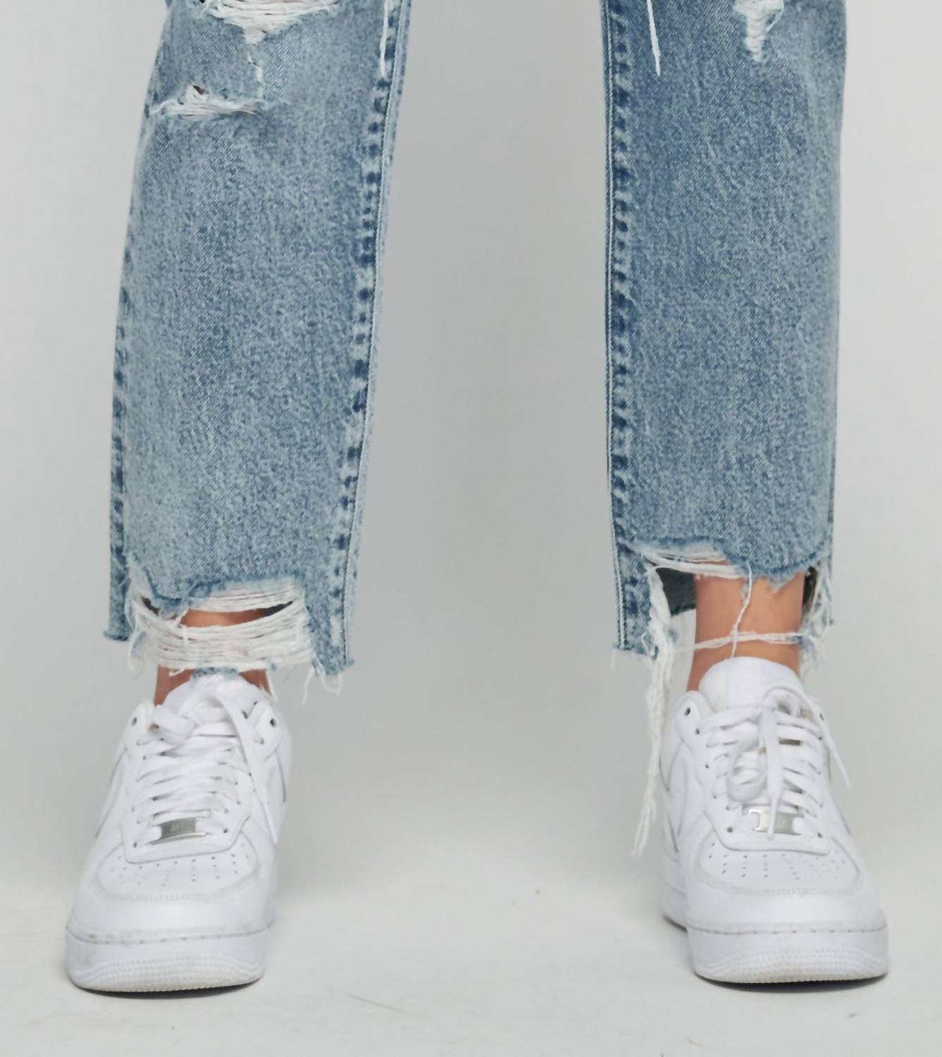 Hidden - Tracey High Rise Cropped Straight Fit Jean