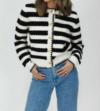 Papermoon - Striped Cardigan