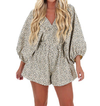 Bucketlist - Can't Be Tamed V-neck Romper