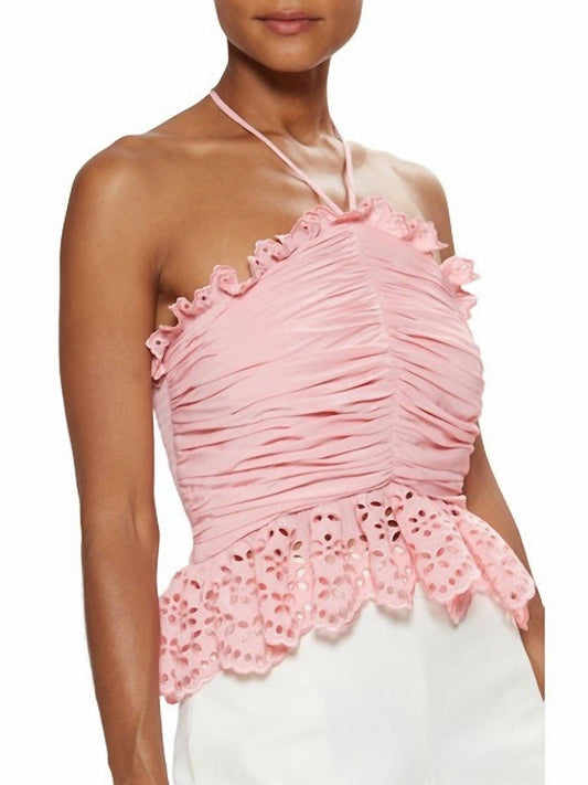 Ramy Brook - Michelle Eyelet Halter Top