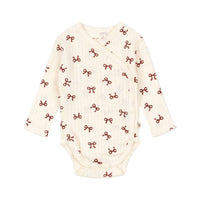 Konges Sløjd - Kid's Bow Rouge Bodysuit