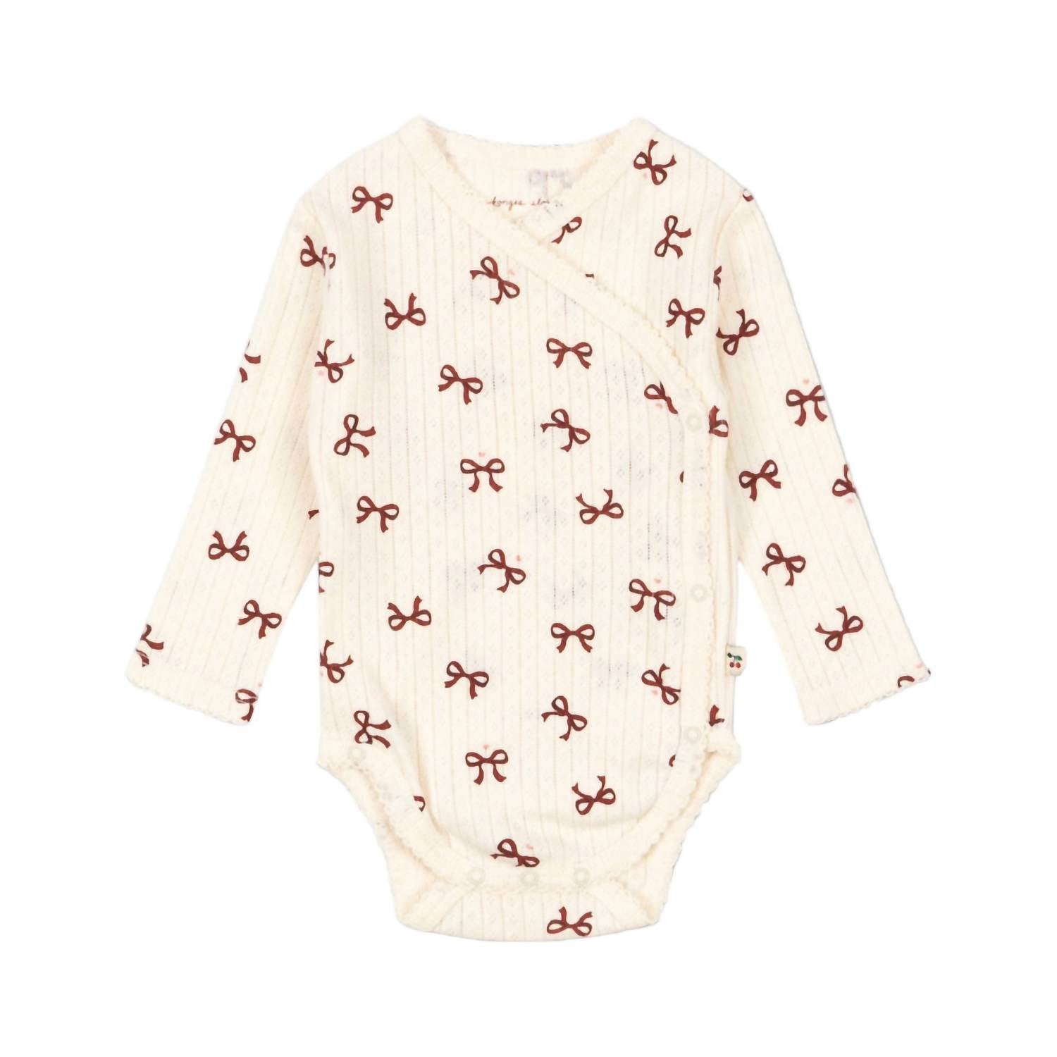 Konges Sløjd - Kid's Bow Rouge Bodysuit