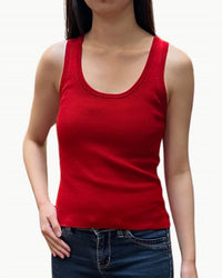 White + Warren - Superfine Merino Ribbed Tank