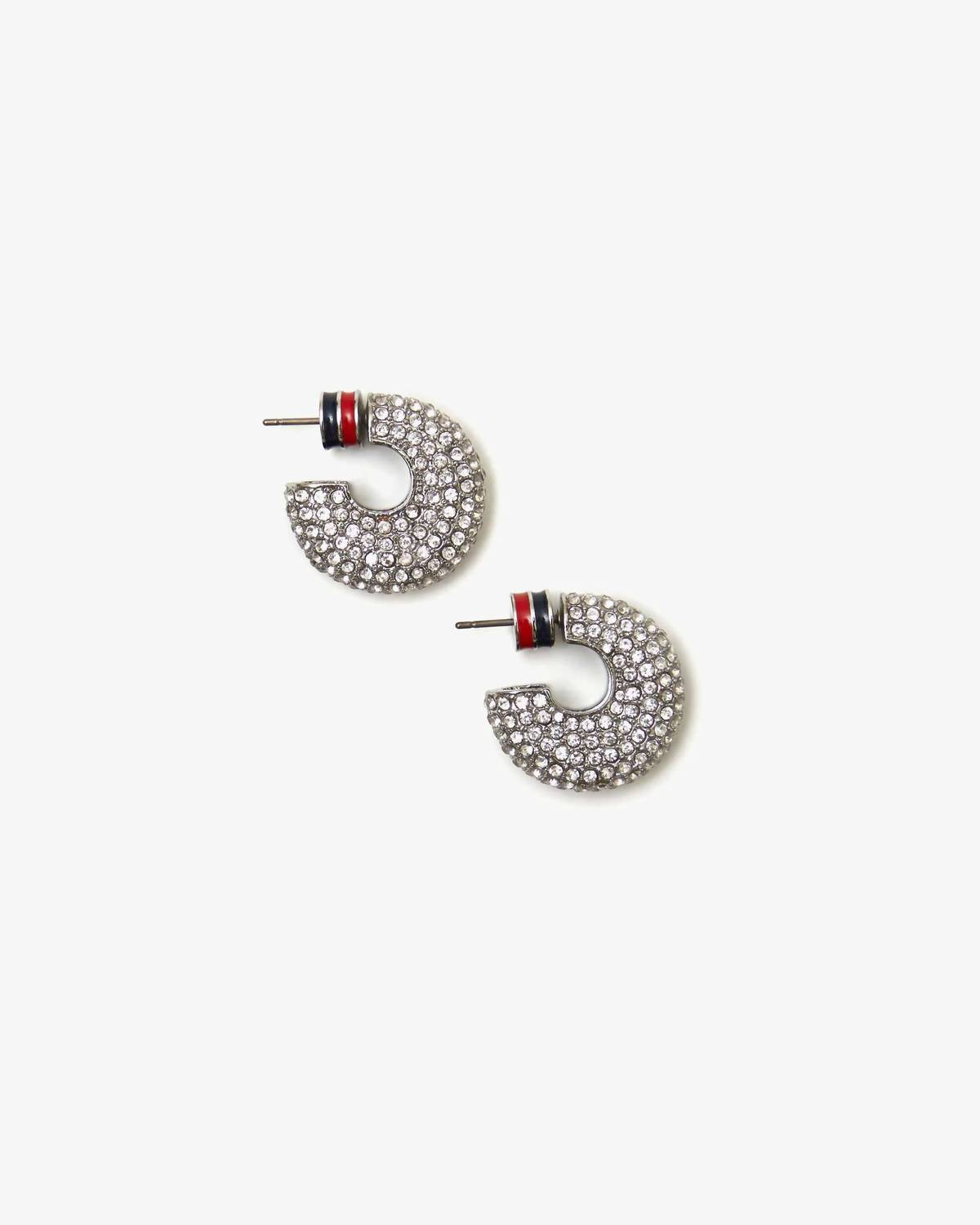 Clare V. - Women's Le Hoop Pave Earrings