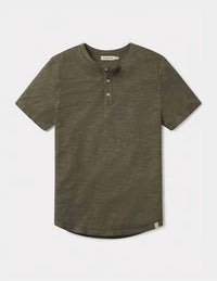 The Normal Brand - Legacy Jersey Short Sleeve Henley Tee