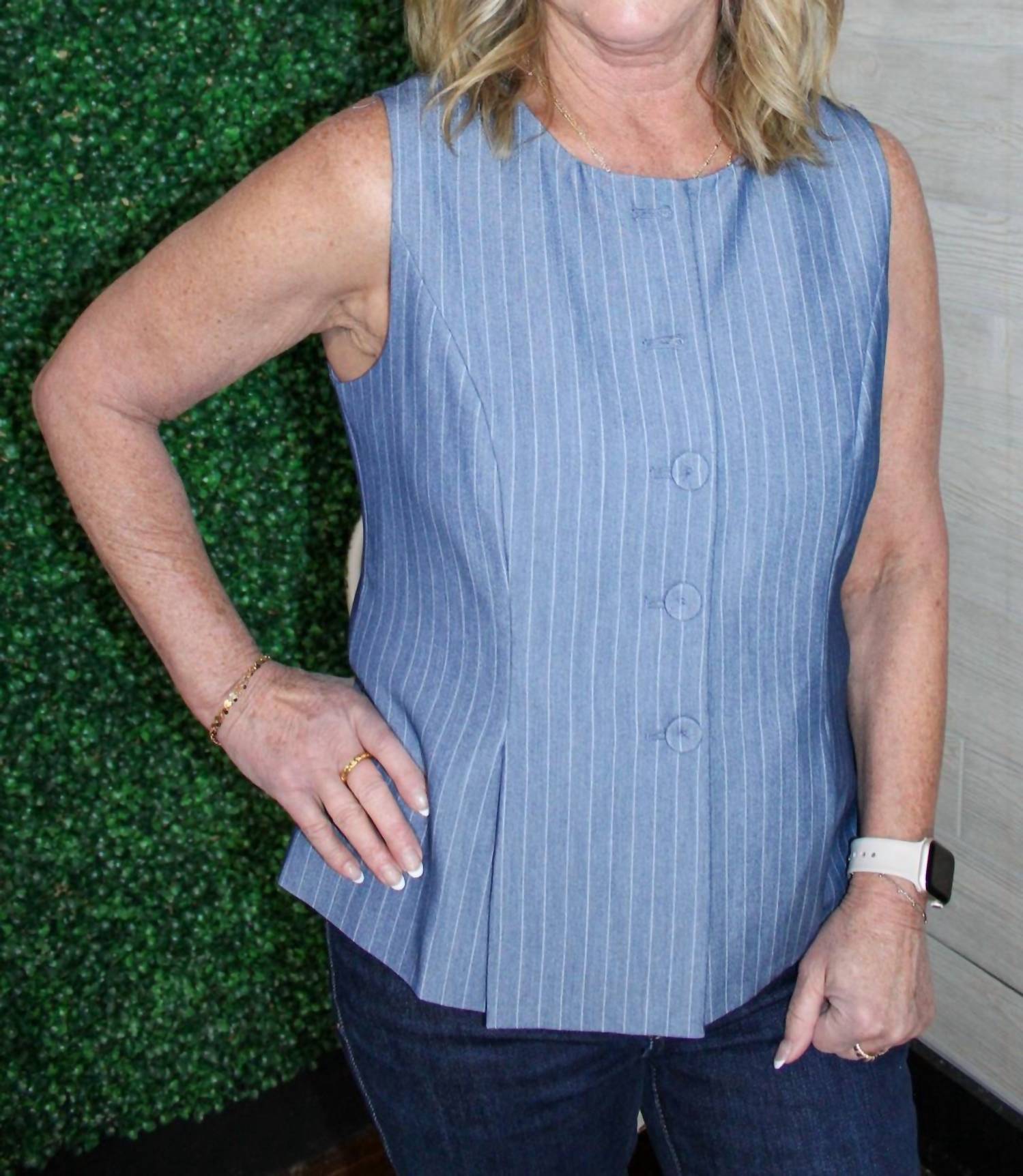 Skies Are Blue - Taylin Sleeveless Top