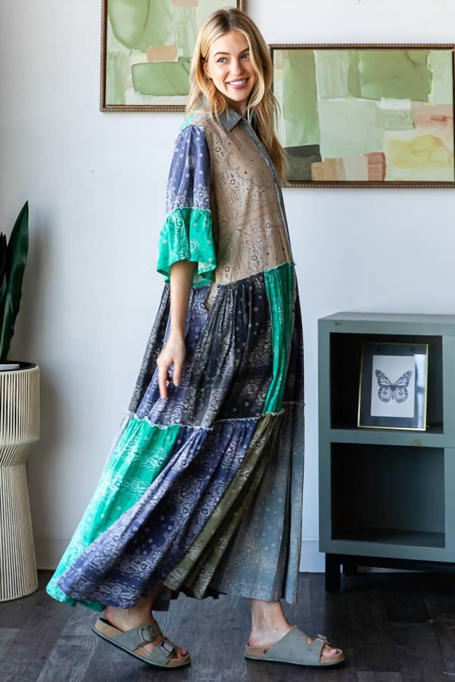 Oli & Hali - Your Favorite Patchwork Dress