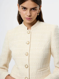 French Connection - Structured Tweed Slim Fit Jacket