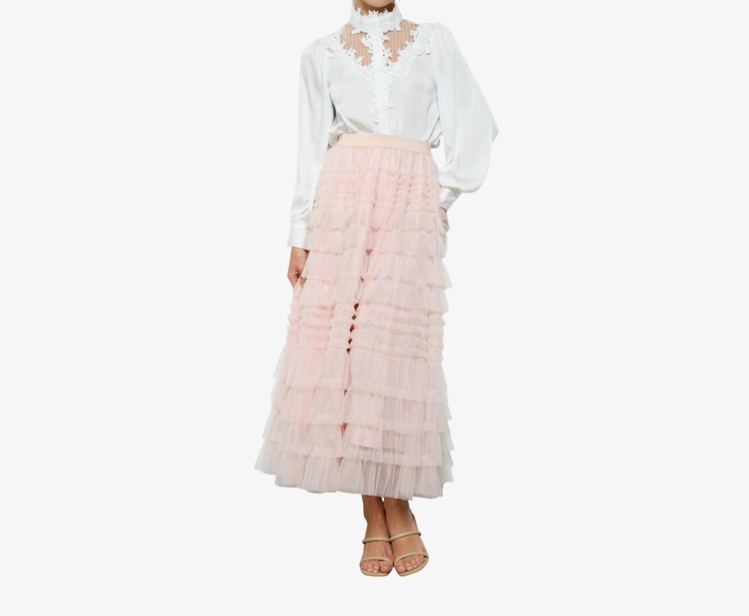 Ina Fashion - Tulle Maxi Skirt
