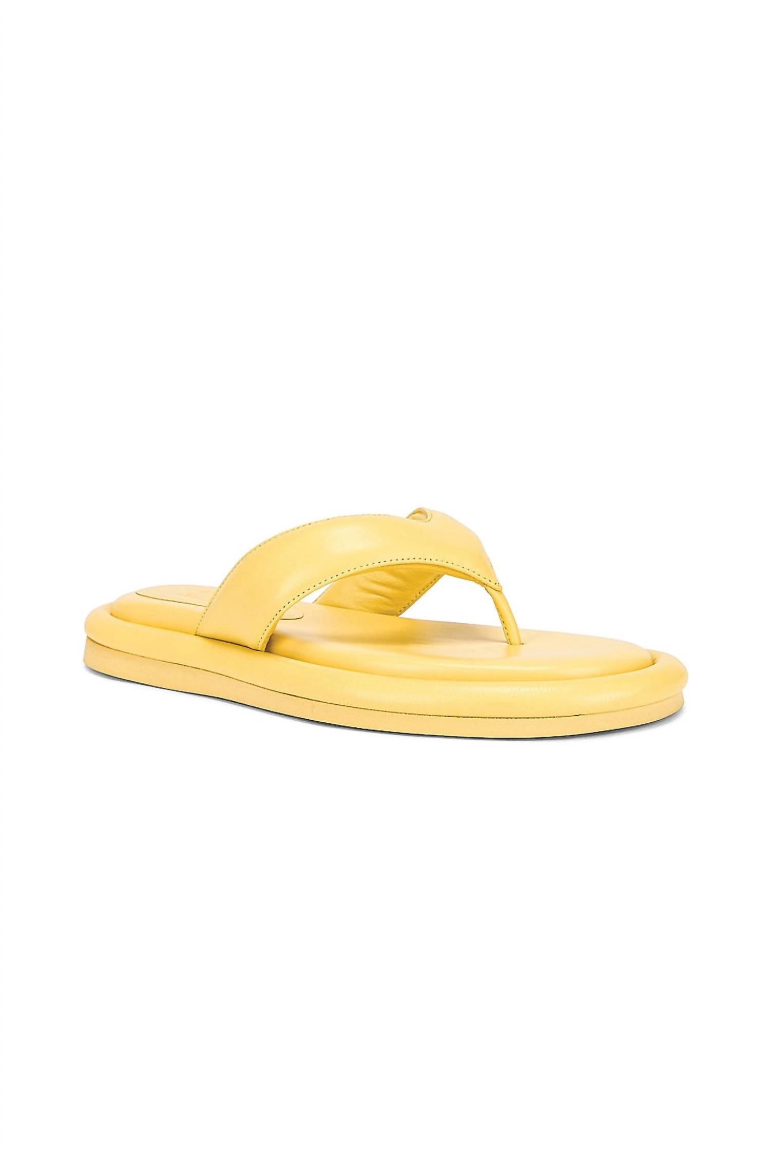 Gia Borghini - Leather Thong Sandal