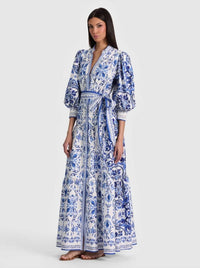Alice + Olivia - Cora Tiered Shirtdress