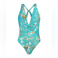 L'Agence - Hadley Twist Plunge One Piece Swimsuit