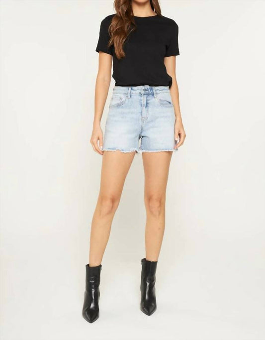 Mica Denim - Mica High Rise Denim Shorts