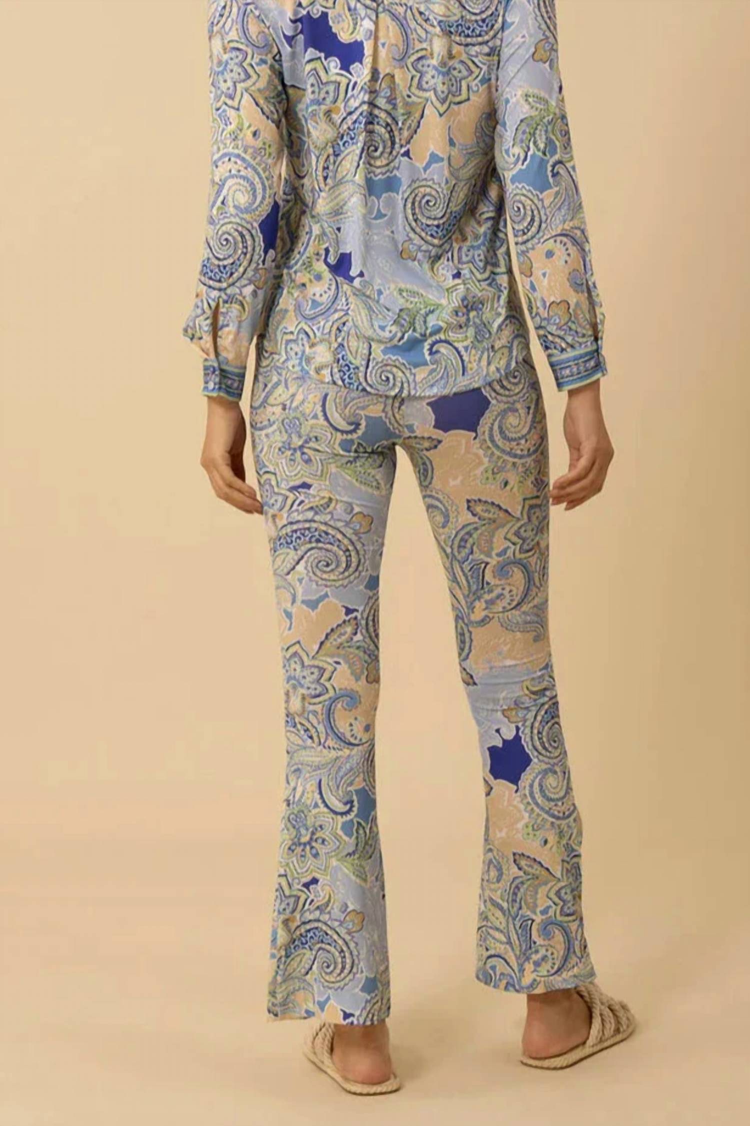 Hale Bob - Paisley Print Opal Jersey Pant