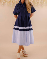 Umgee - Taytum Color Block Dress