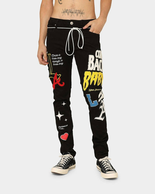 Lifted Anchors - MEN'S BOULEVARD PUFF PRINT DENIM PANT