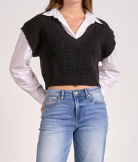 Elan - Gianna Sweater Top