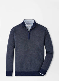 Peter Millar - Breaker Birdseye Quarter-zip Sweater