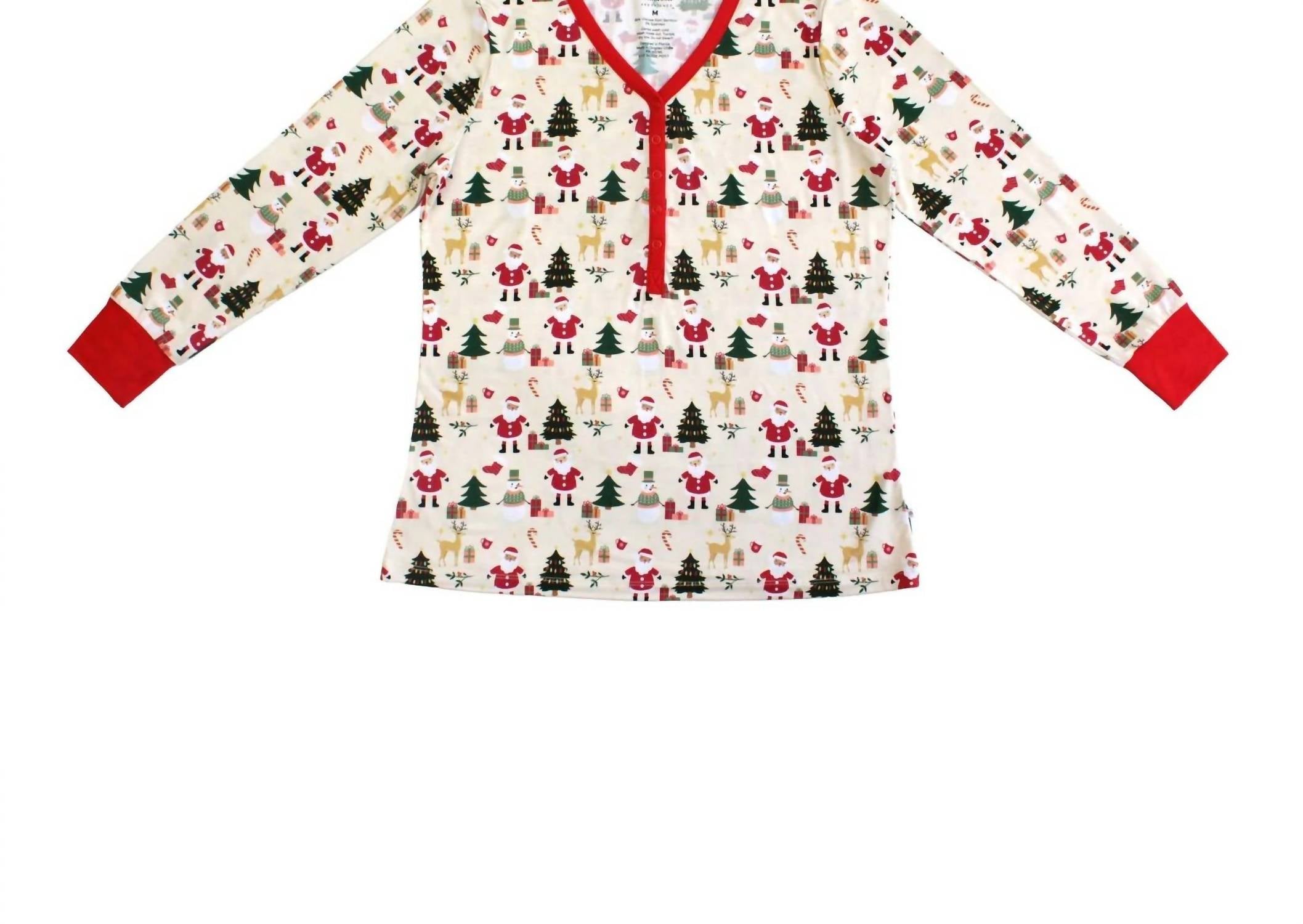 Emerson And Friends - Cozy Christmas Bamboo Top