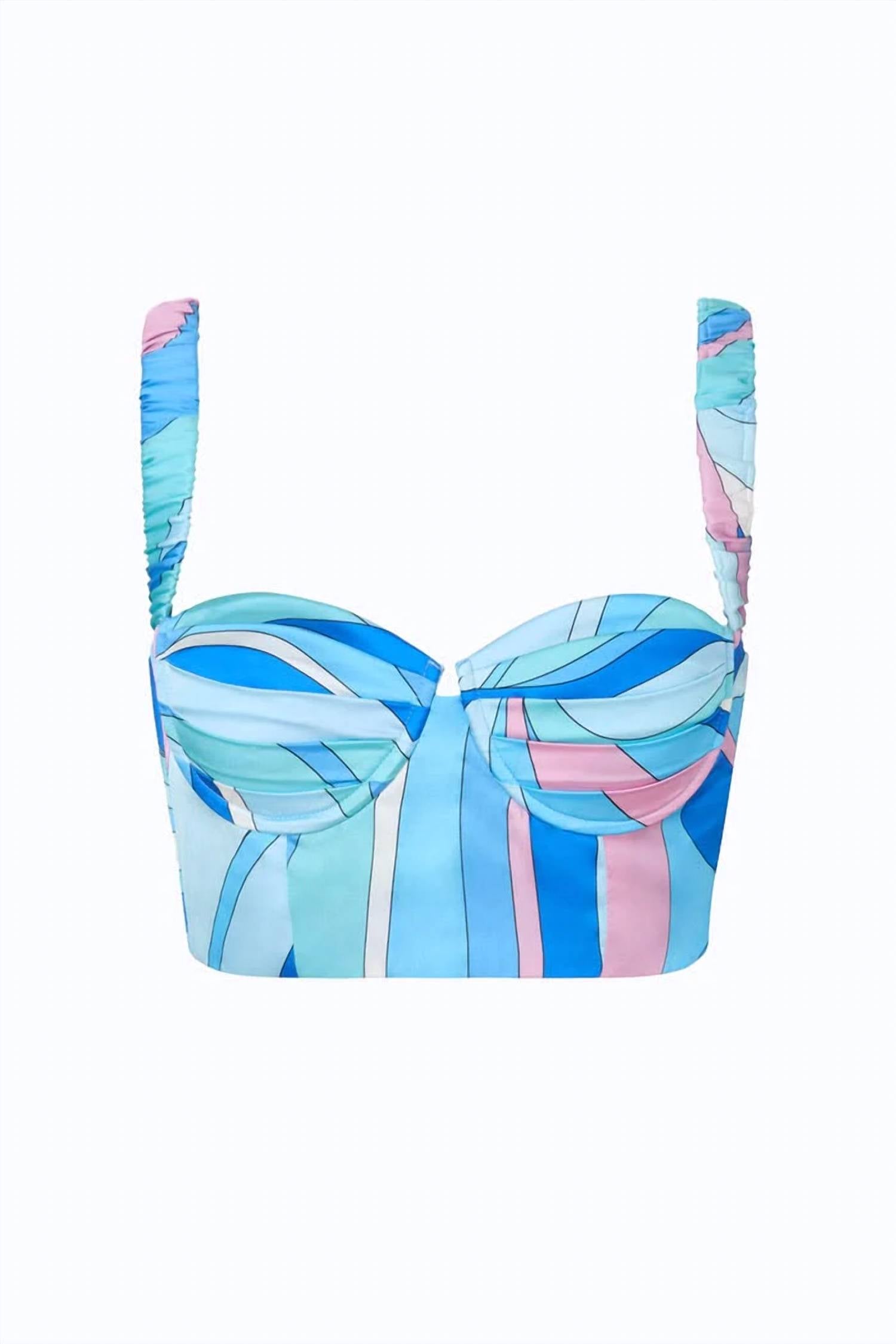 Cin Cin - Saffron Bustier Top