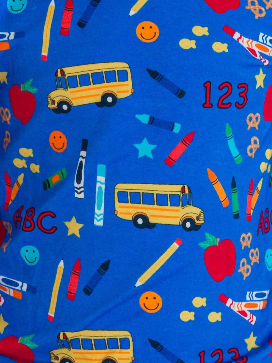 Rufflebutts - Kids School House Long Sleeve Pajama Set