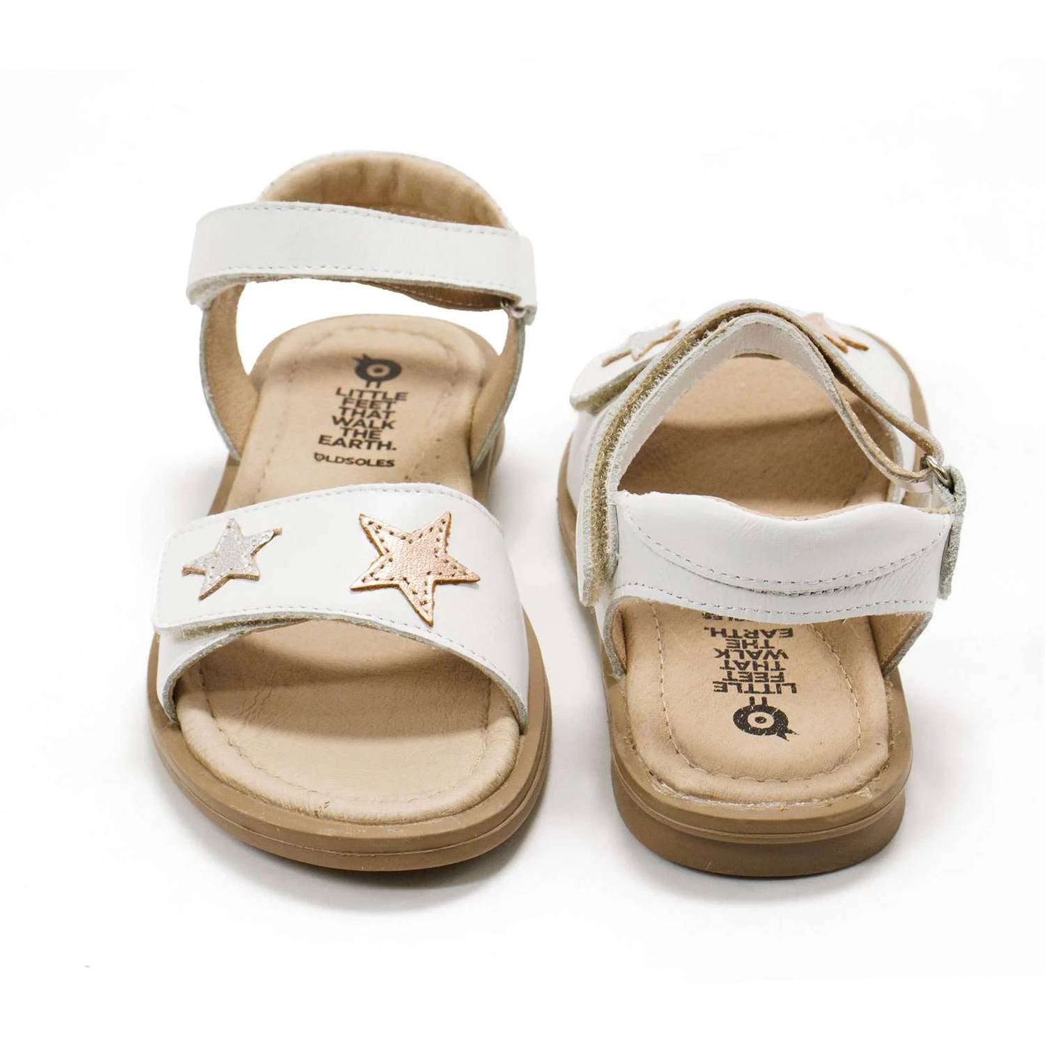 Oldsoles - Toddler's Dazzle Adjustable Leather Sandals