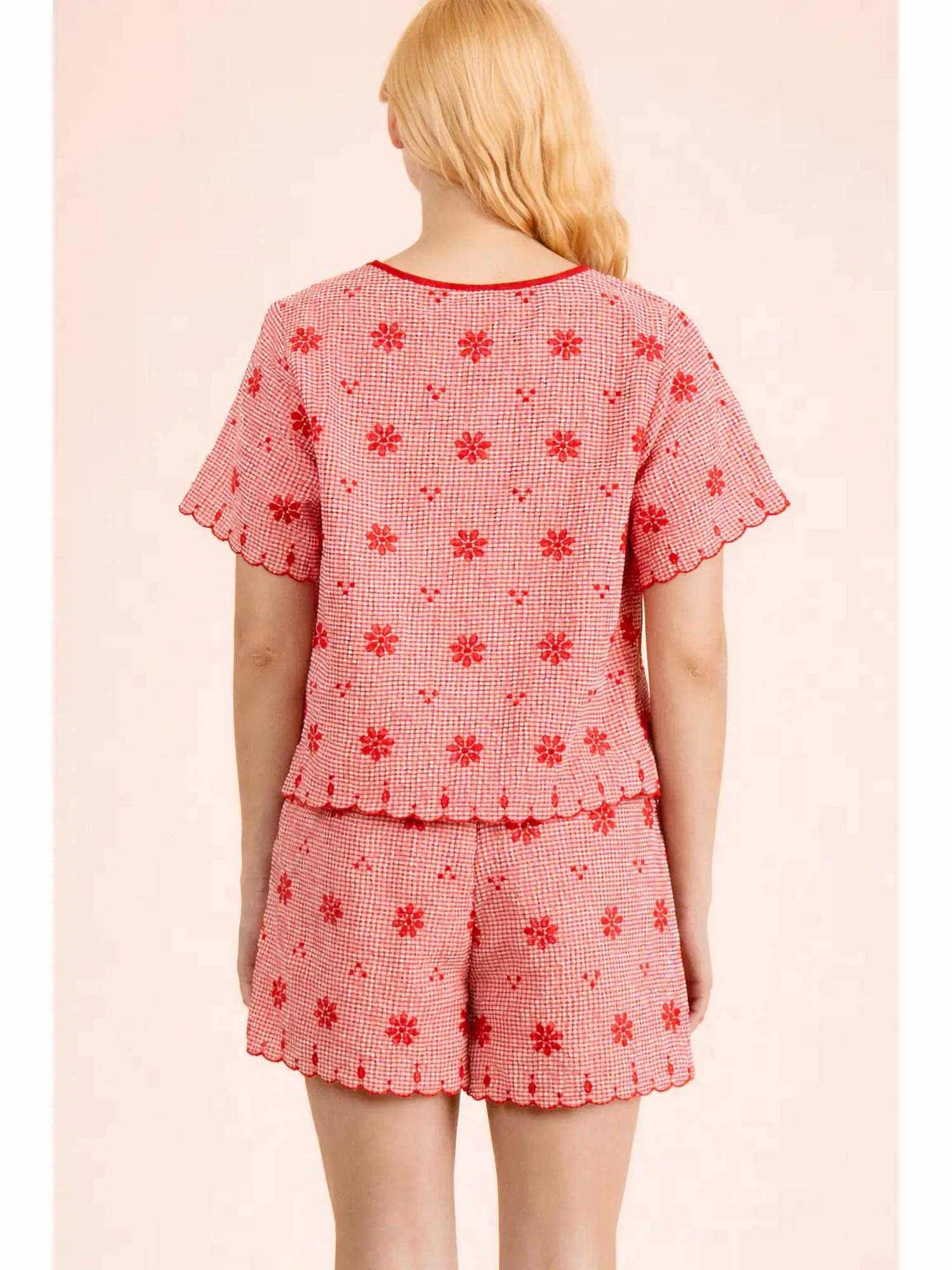 Very J - Gingham Bottoms