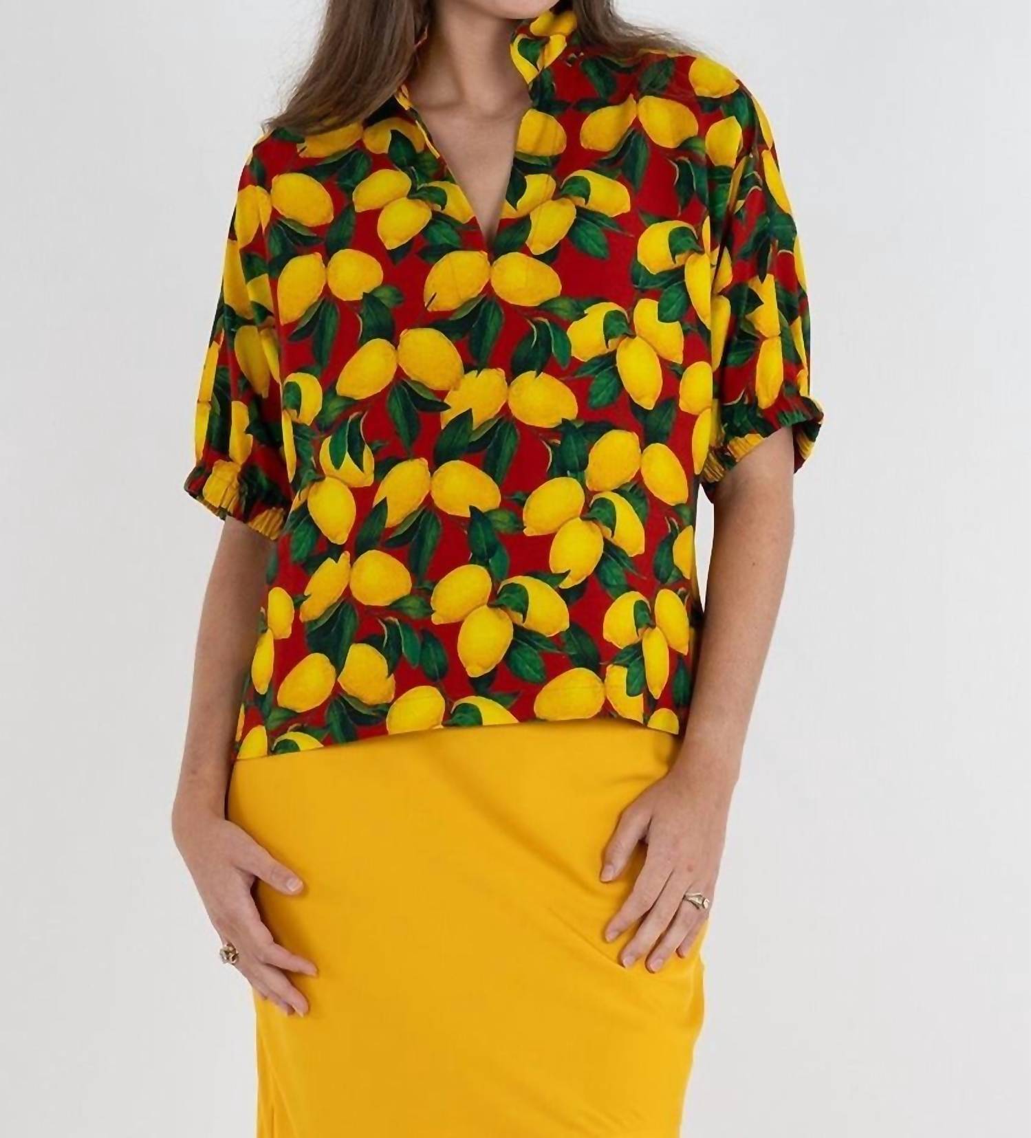 Emily Mccarthy - Poppy Short Sleeve Top