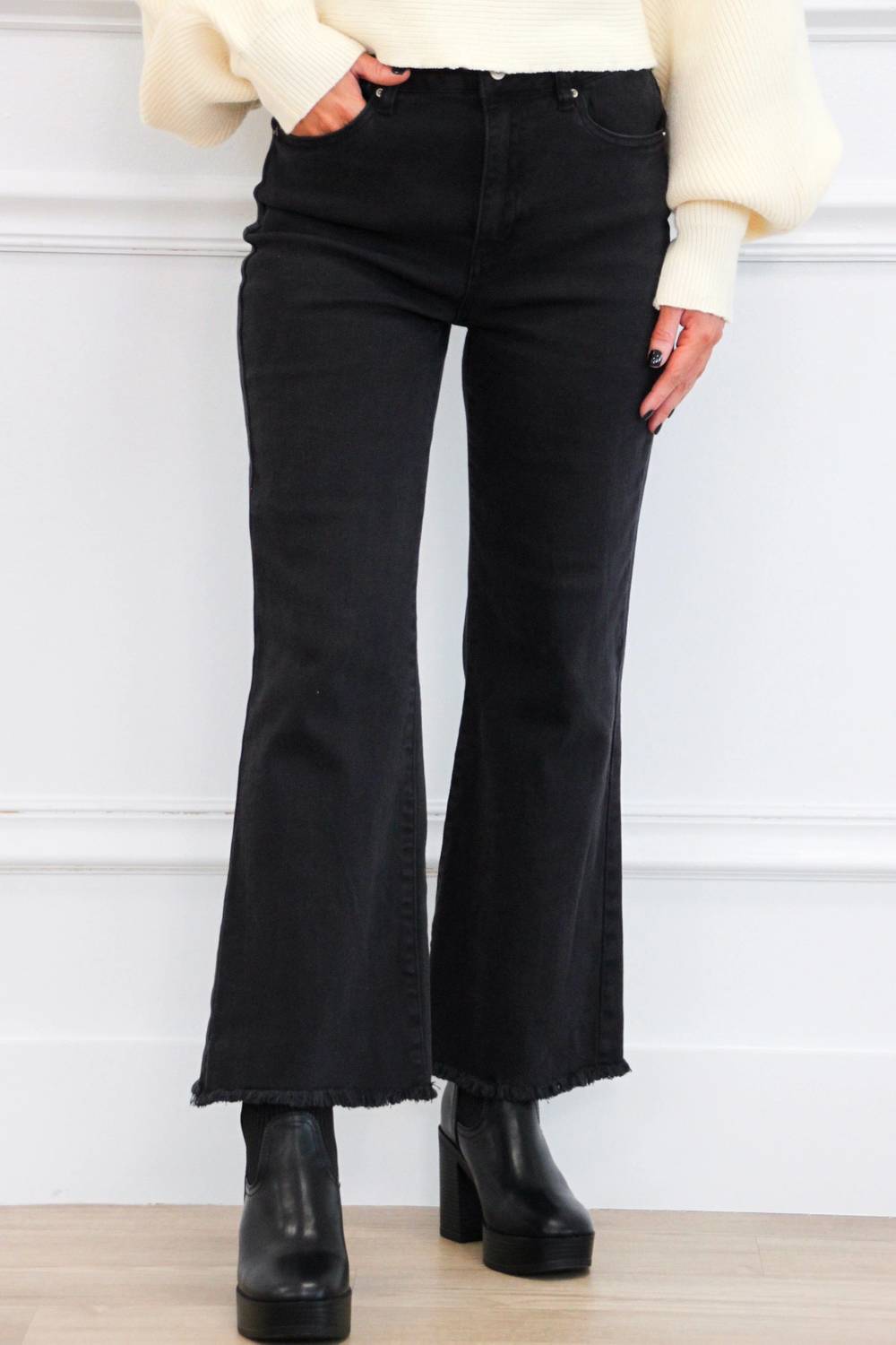 Zenana - Zuri High Waisted Bootcut Jeans