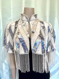 Western Fashion Accessories - Women's Shimmer Capelet