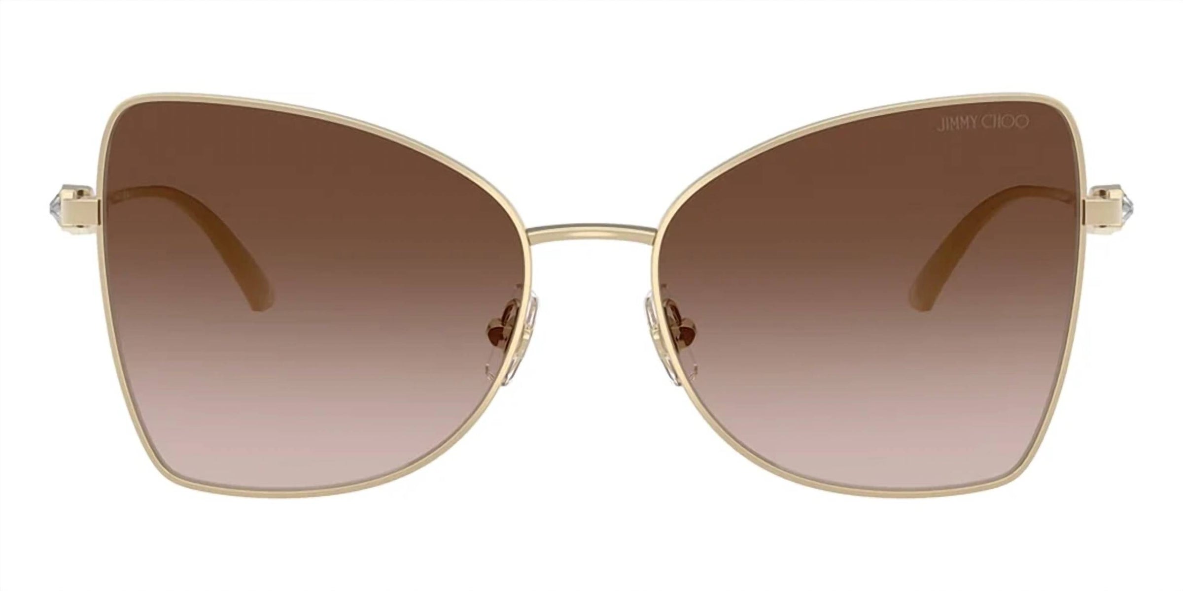 Jimmy Choo - Women's Oversized Gradient Lens Sunglasses