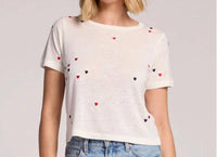 Chaser - Women's Baby Heart Toss Tee