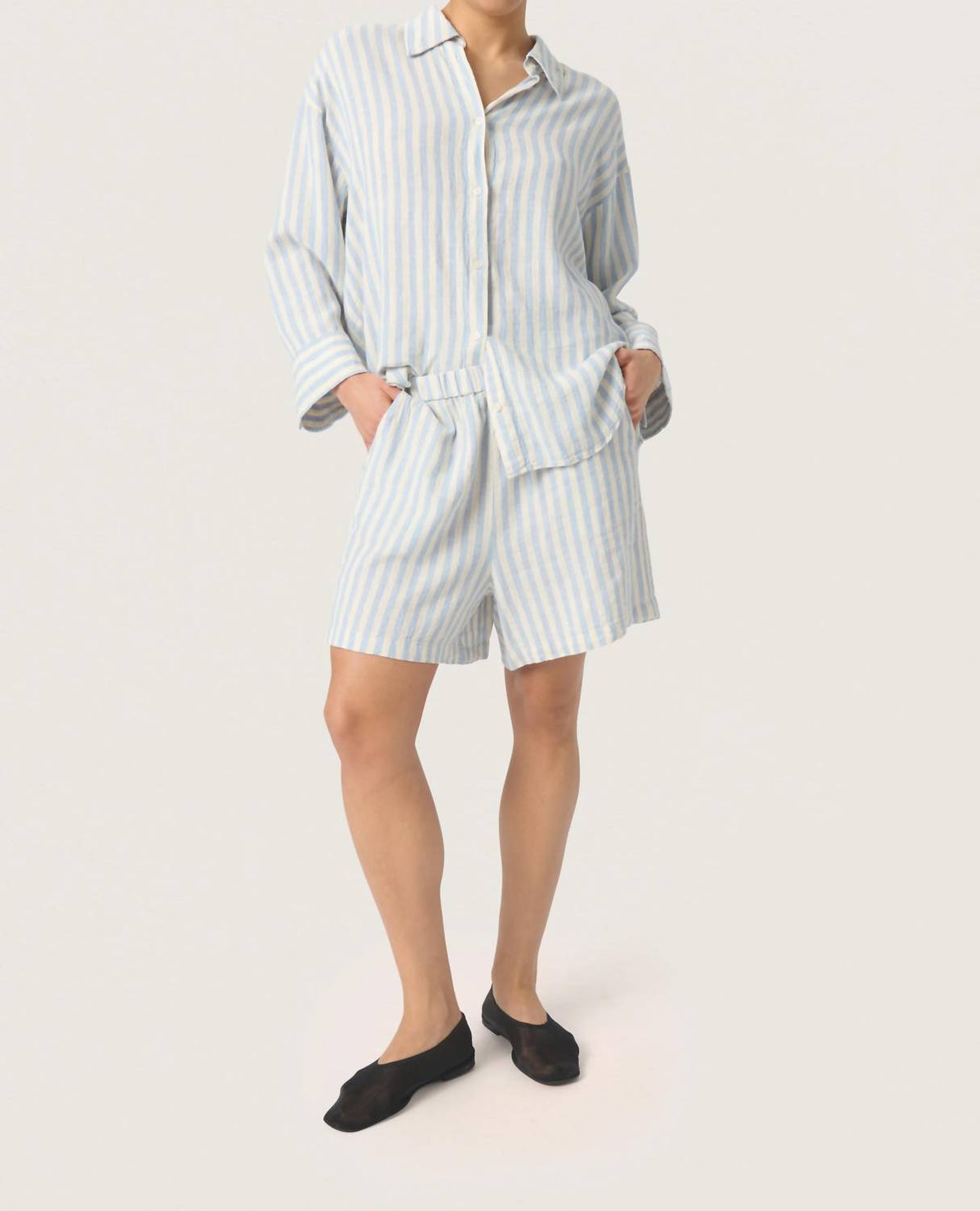 Soaked In Luxury - Belira Striped Shirt