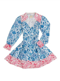 Simply Southern - Women's Long Sleeve Flower Dress