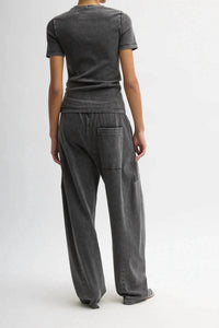 Tibi - Stretch Denim Baby Tee