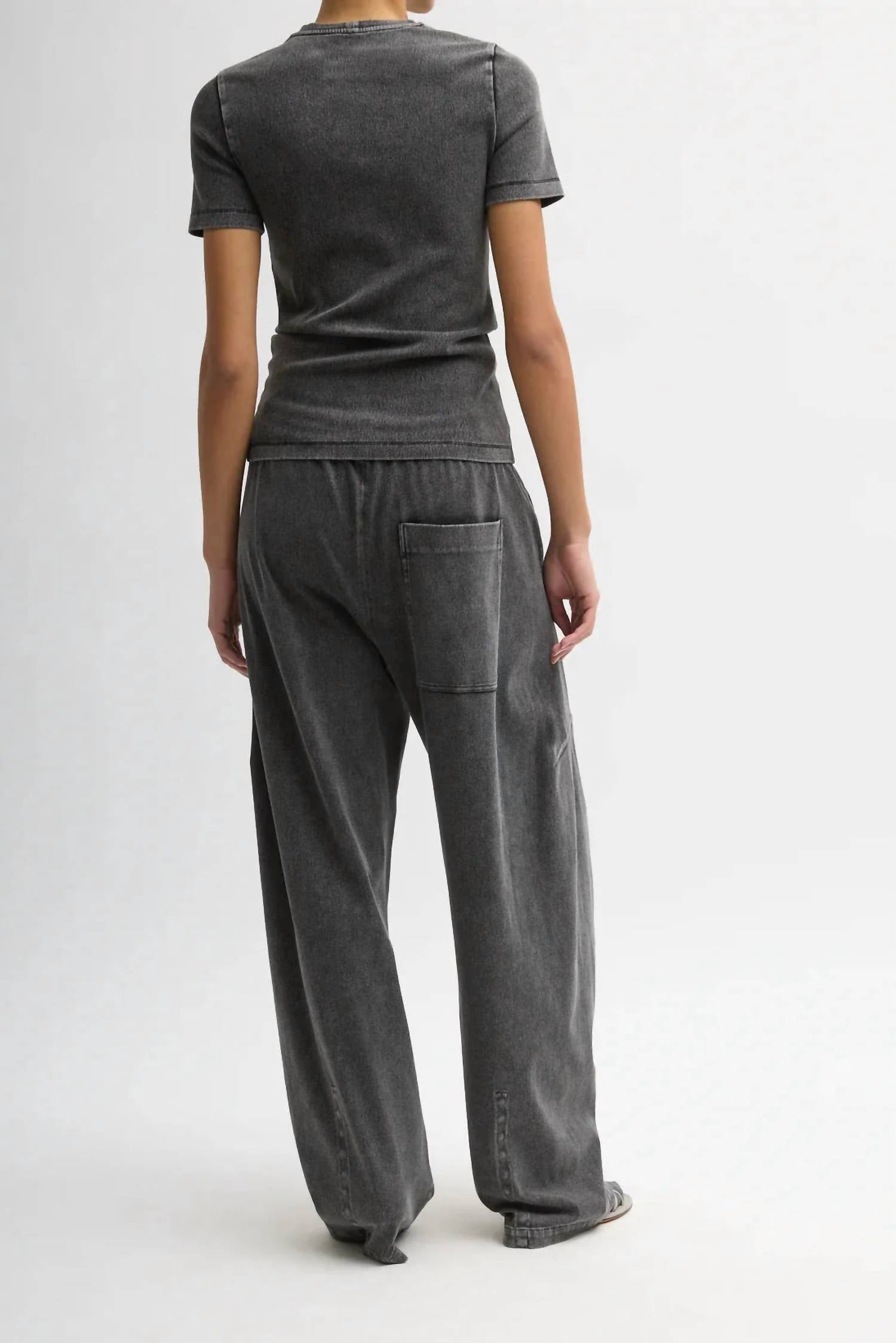 Tibi - Stretch Denim Baby Tee