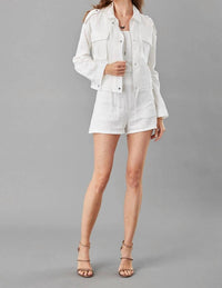 LINEN SHORTS