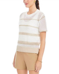 Fifteen Twenty - Faye Crochet Sweater Top
