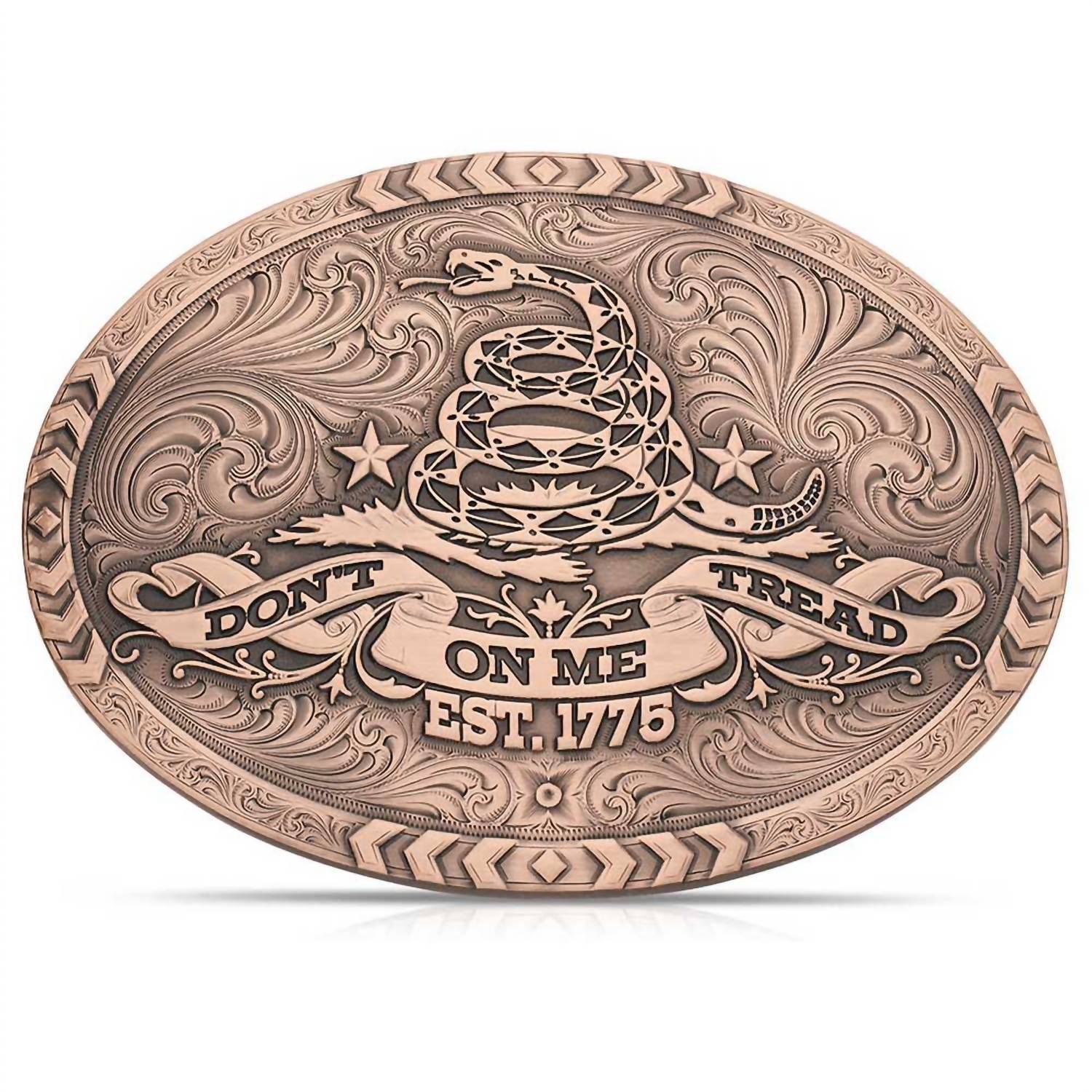 Montana Silversmiths - Men's Gadsden Don't Tread On Me Belt Buckle