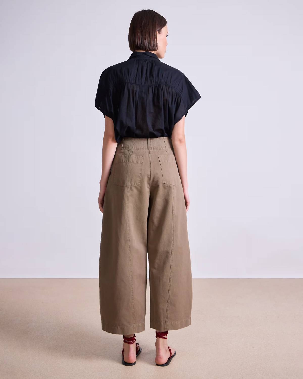 Apiece Apart - Cropped Cybil Trouser Pants