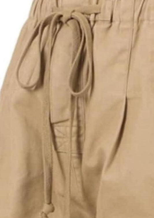 Zenana - Waist Paper Bag Short