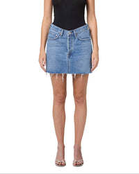 Agolde - V-waist Mini Skirt