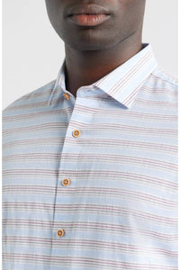 Johnnie-O - Leander Stripe Short Sleeve Button-up Shirt