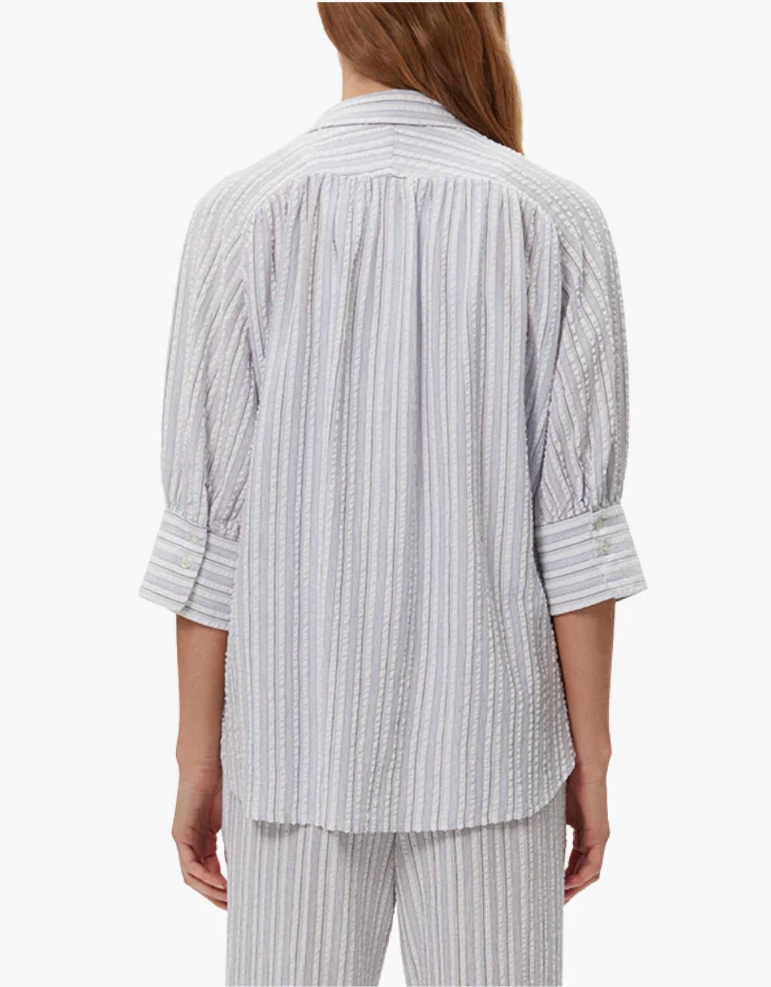 Michael Stars - Catherine Puff Sleeve Button-up