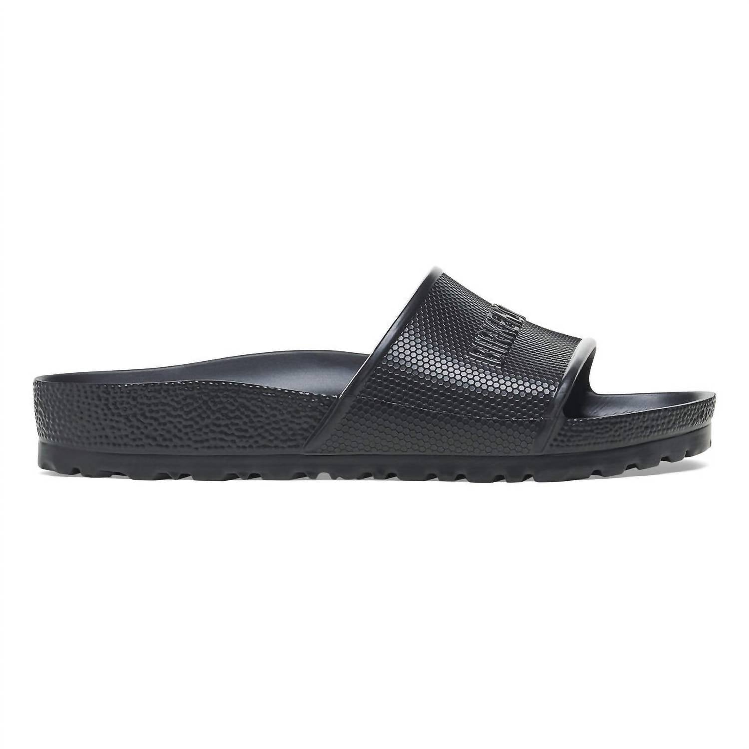 BIRKENSTOCK Unisex Barbados Eva Slide Sandals in black - men's sandal - alternate view